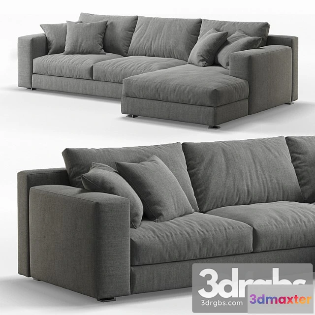 961612 - Cts Salotti Roger Corner Sofa