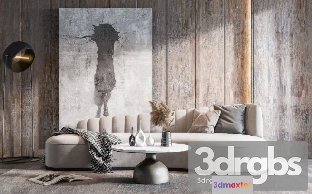 961644 - Curved Sofa Fabric