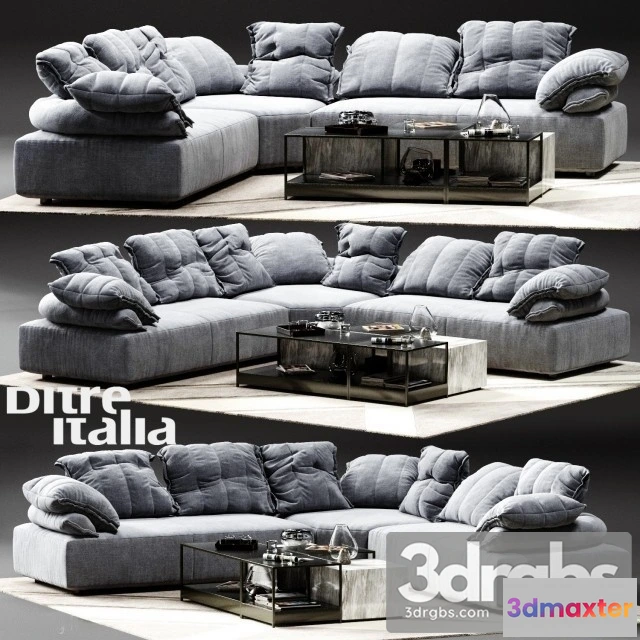 961838 - Ditre Italia Flick Flack Corner Sofa