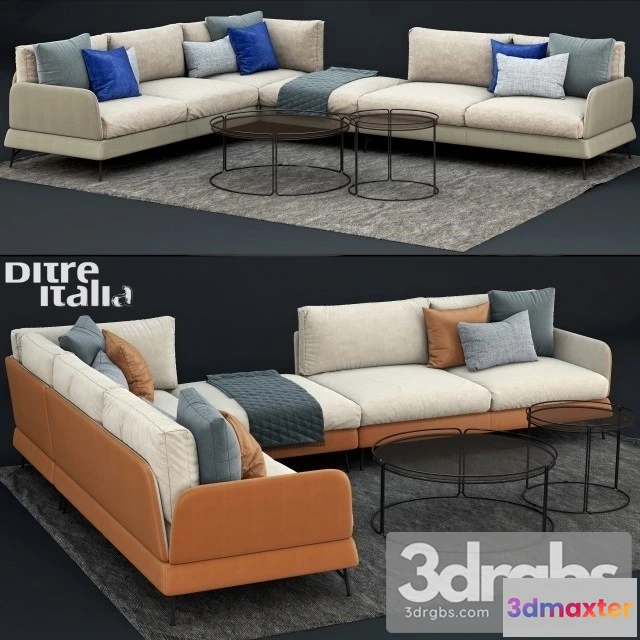 961844 - Ditre Italia Jasper Sofa