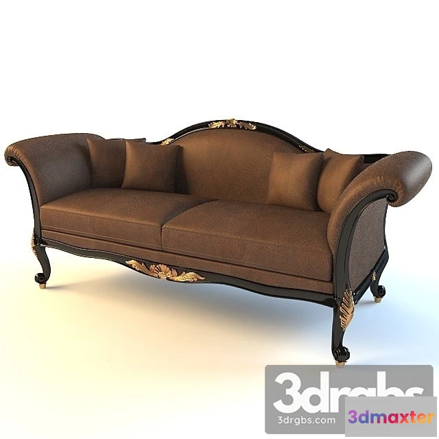 961944 - Divan Neo Classic Luxury Sofa 01