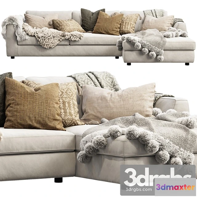 962258 - EQ3 Cello Sectional Sofa