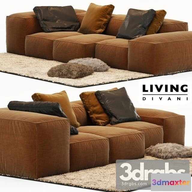 962338 - Extrasoft   Living Divani Sofa
