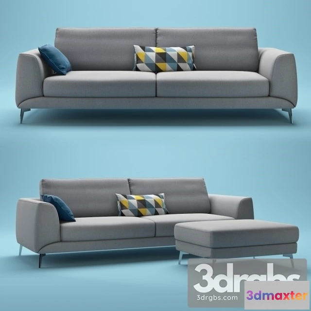 962374 - Fargo Microfiber Sofa 01
