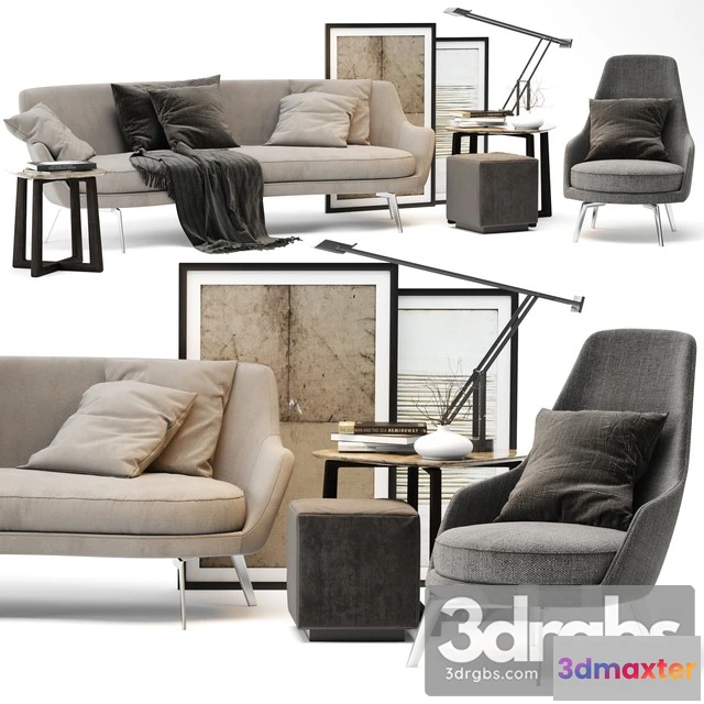 962474 - Flexform Buscio Sofa B