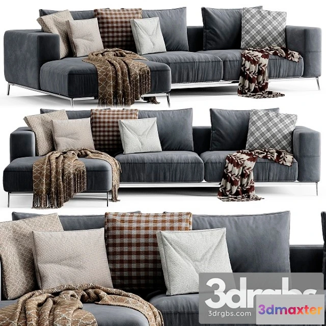 962496 - Flexform Ettore Chaise Longue Sofa 2