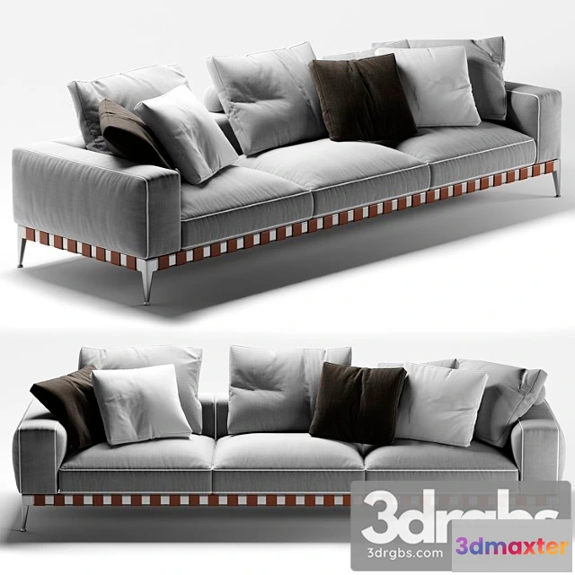 962522 - Flexform gregory 3 seater sofa 2