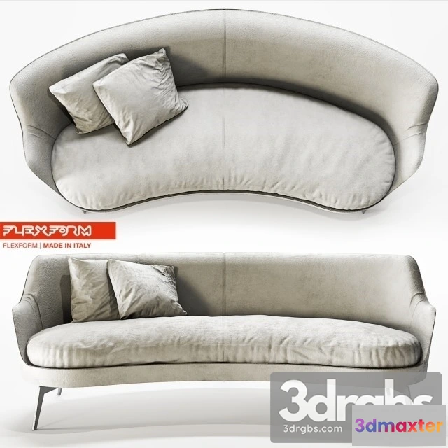 962528 - Flexform Guscio Sofa 01