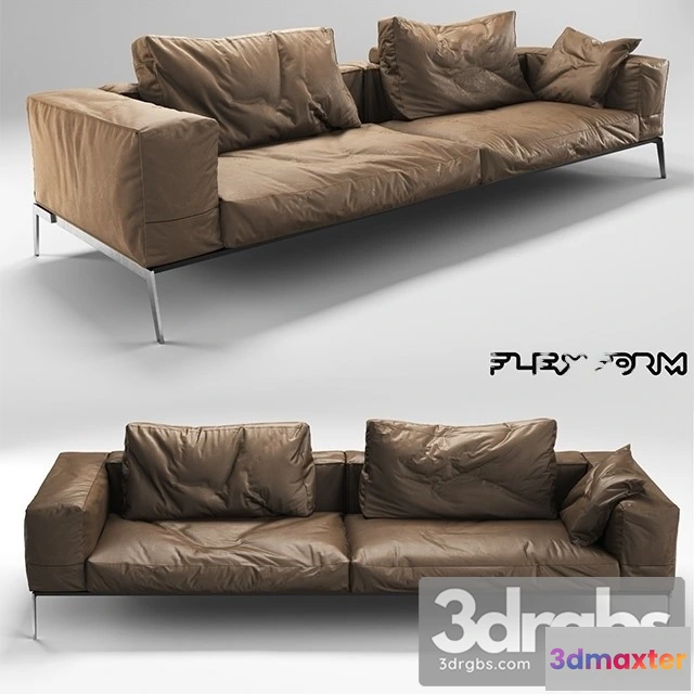 962558 - Flexform Lifesteel Sofa 01