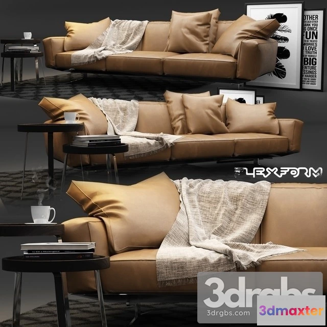 962634 - Flexform Soft Dream Sofa 01