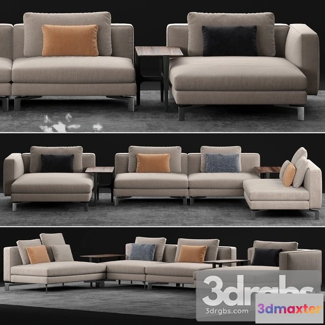 962668 - Flou Tay Modular Sofa Comp