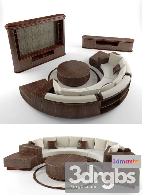 962700 - Formitalia Sitting Sofa 01