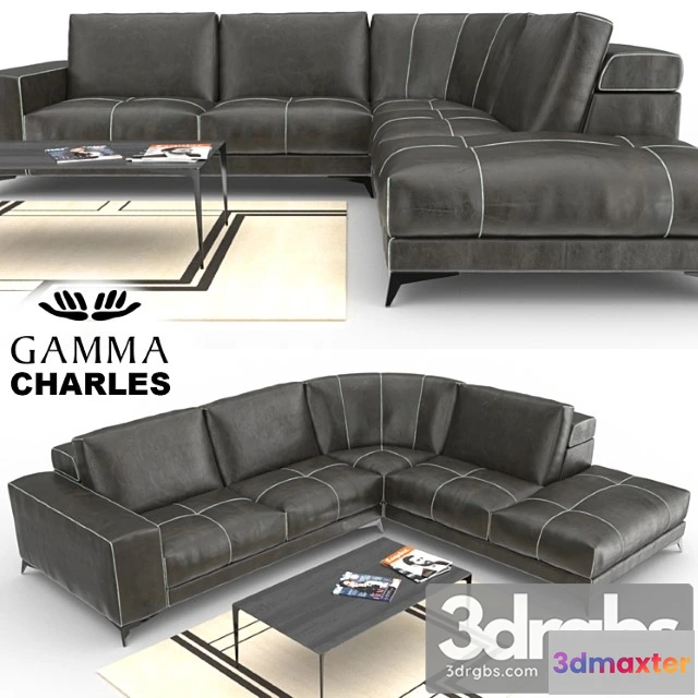 962816 - Gamma charles sofa_222 2