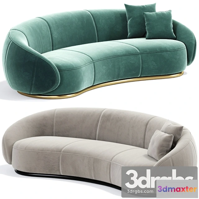 962866 - Ghidini Long Curved Sofa