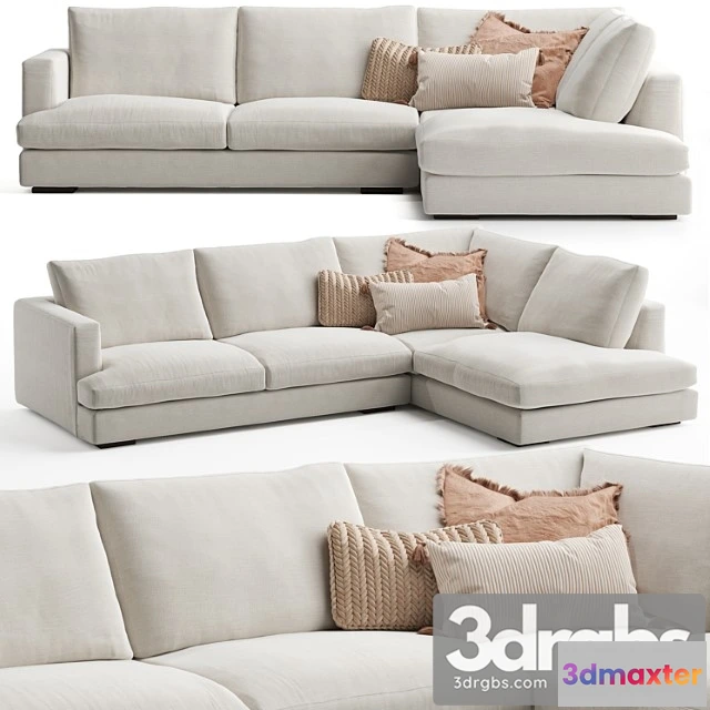 963016 - Haven 5 Seater Upholstered Sofa