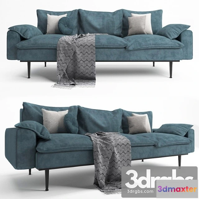963078 - Hk Living Retro Sofa 1