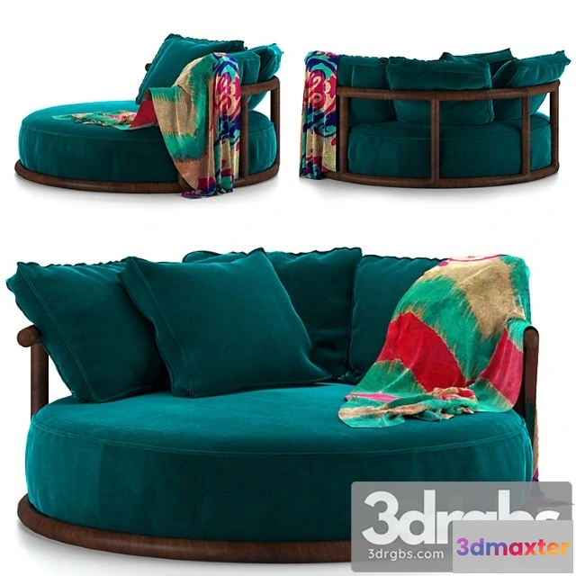 963158 - Icaro Round Sofa