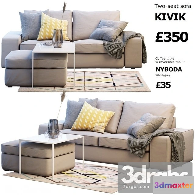 963212 - Ikea Kivik Tow Seater