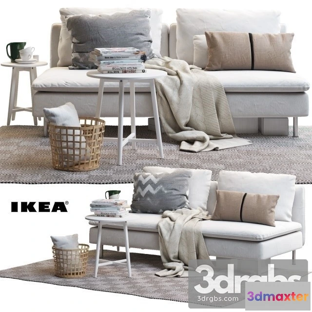 963240 - Ikea Soderhamn Kragsta Sofa