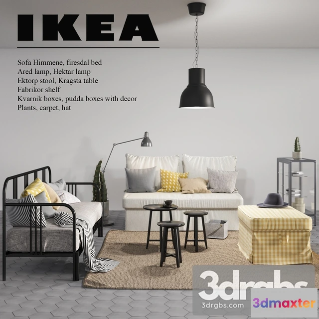 963246 - Ikea Sofa Livingroom Set