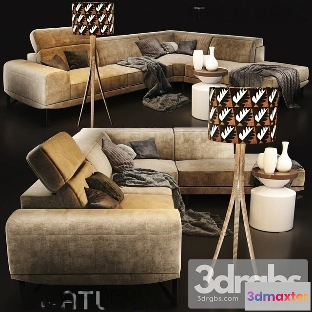 963334 - Italo 2983 Natuzzi Sofa