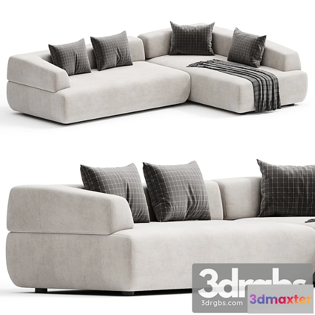 963336 - Italo Sofa With Chaise Longue By Minimomassimo