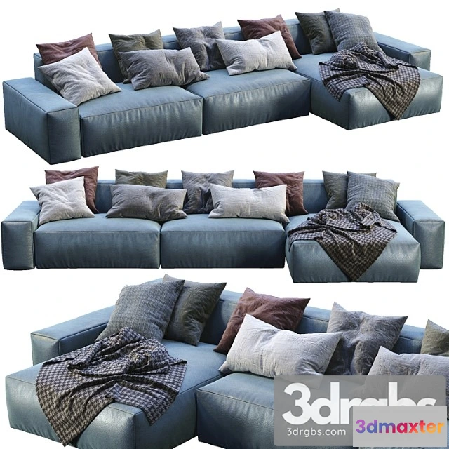 963386 - Jesse Leather Sofa Daniel 1