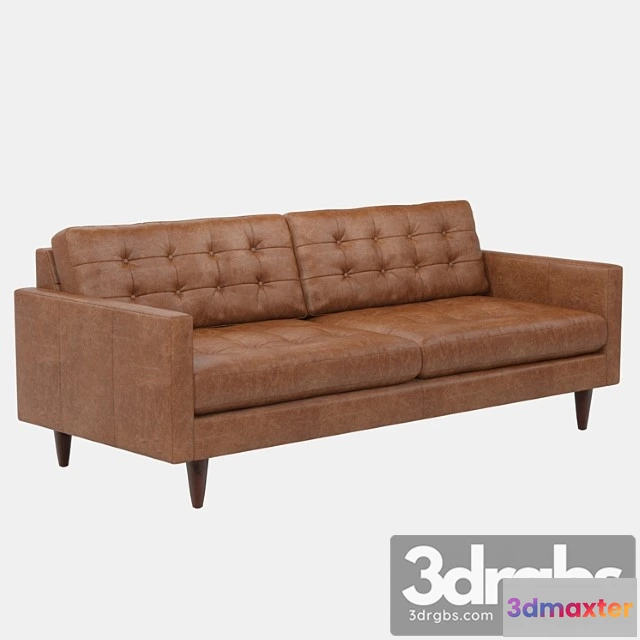 963408 - Joybird Eliot Leather Sofa