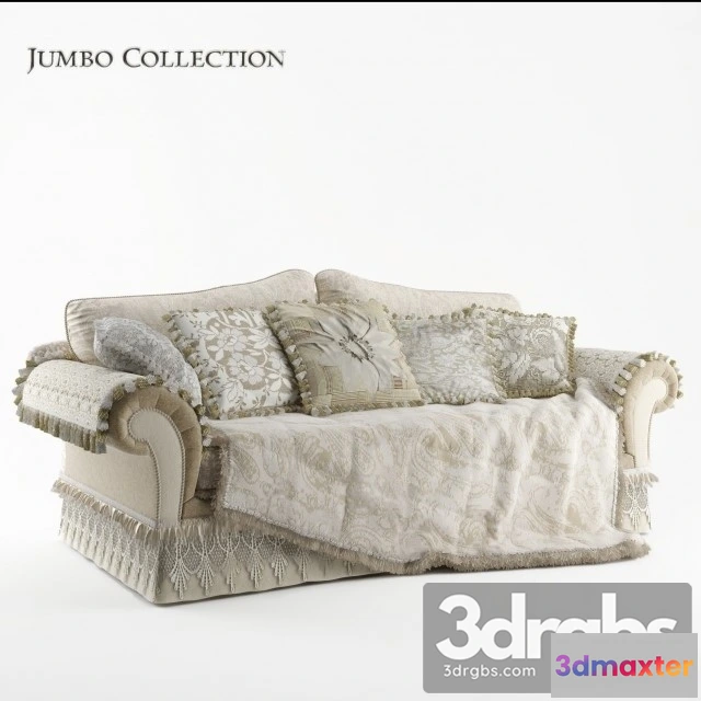 963422 - Jumbo Collection Promenade Lace Lac Sofa