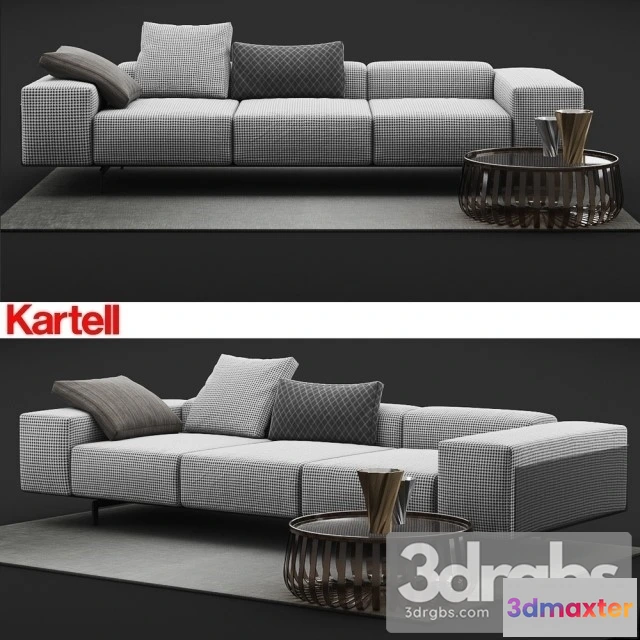 963466 - Kartell Largo Sofa 01