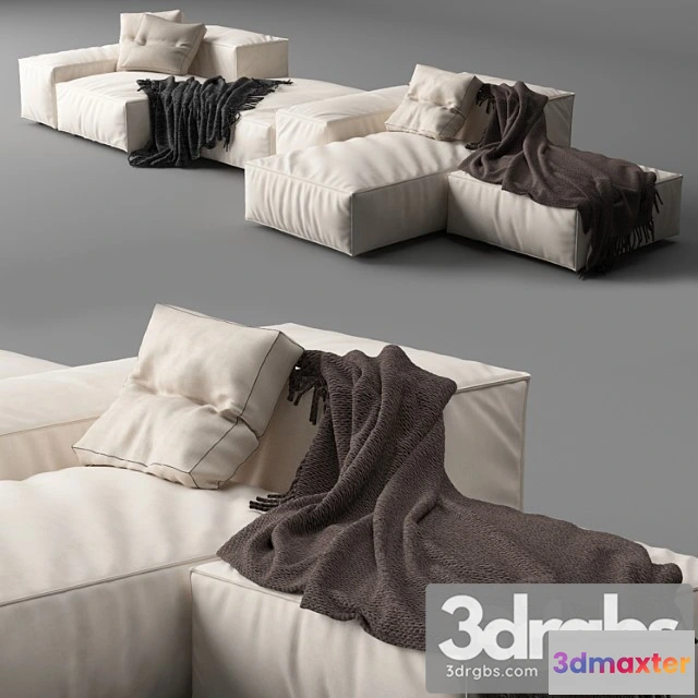 963788 - Living divani extrasoft - piero lissoni composition 2 2