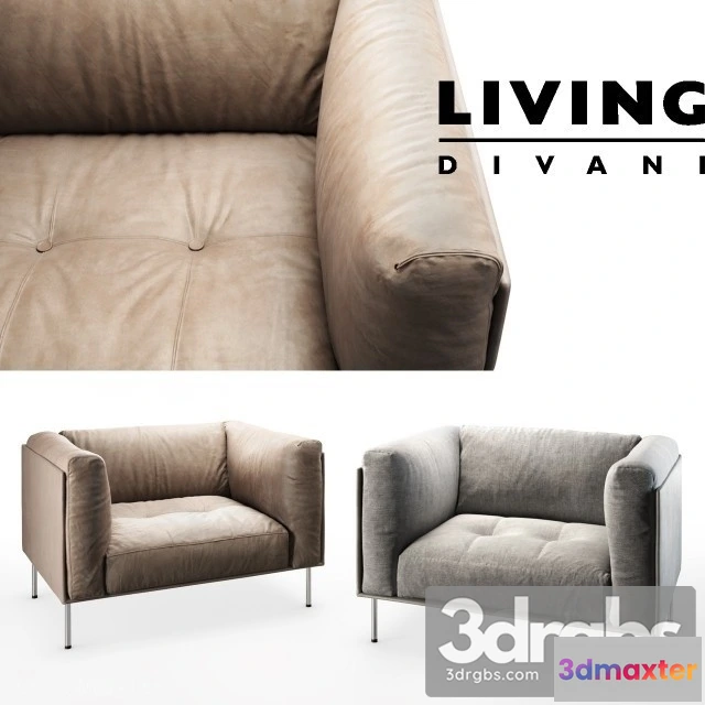 963804 - Living divani rod chair