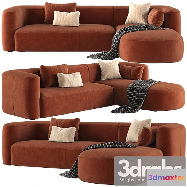964068 - Mellow Sectional Sofa By Acanva 1