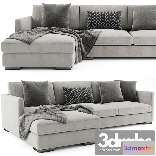 964074 - Meridiani Belmon Chaise Longue