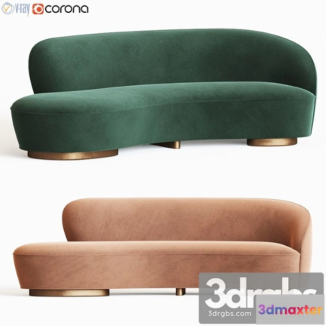 964186 - Mini sofa with arm vladimir kagan 2