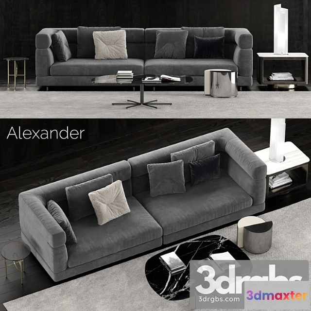 964214 - Minotti alexander sofa 3 2