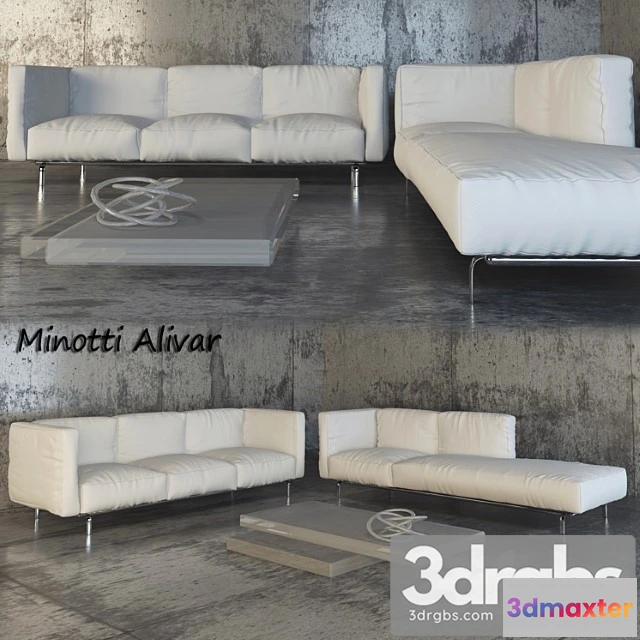 964230 - Minotti Alivar Sofa
