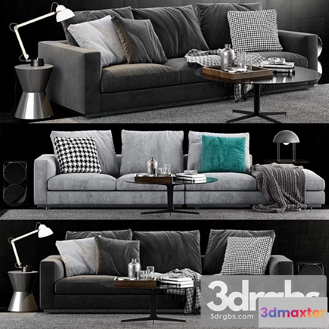 964246 - Minotti andersen line sofa 3 2