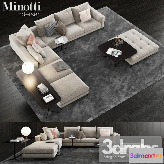 964262 - Minotti Andersen Sofa