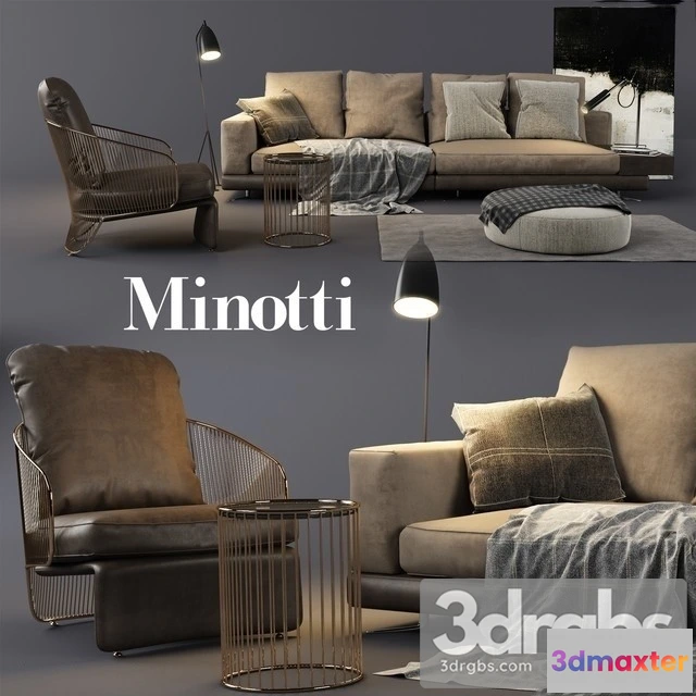 964274 - Minotti Cameron Set 02