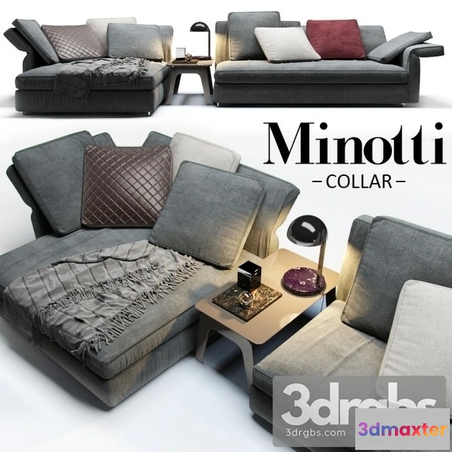 964278 - Minotti Collar Alfed Sofa
