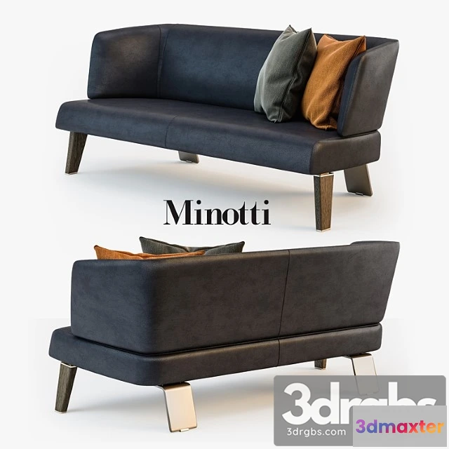 964290 - Minotti Creed Lounge Sofa 2