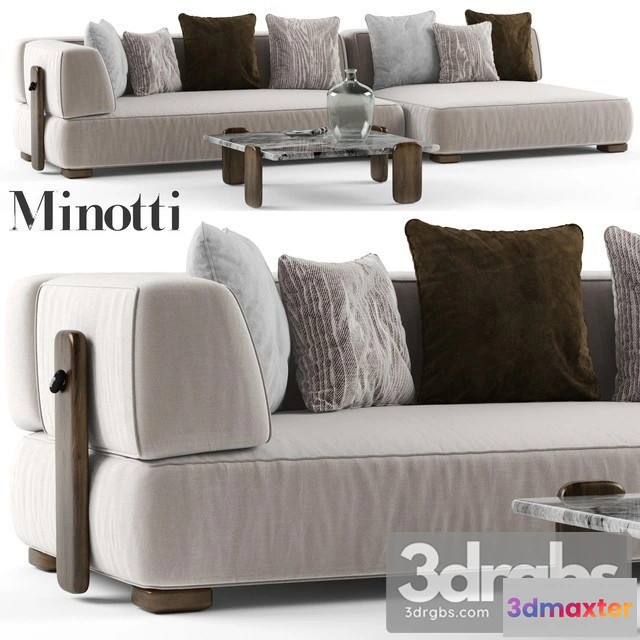 964314 - Minotti Florida Sofa
