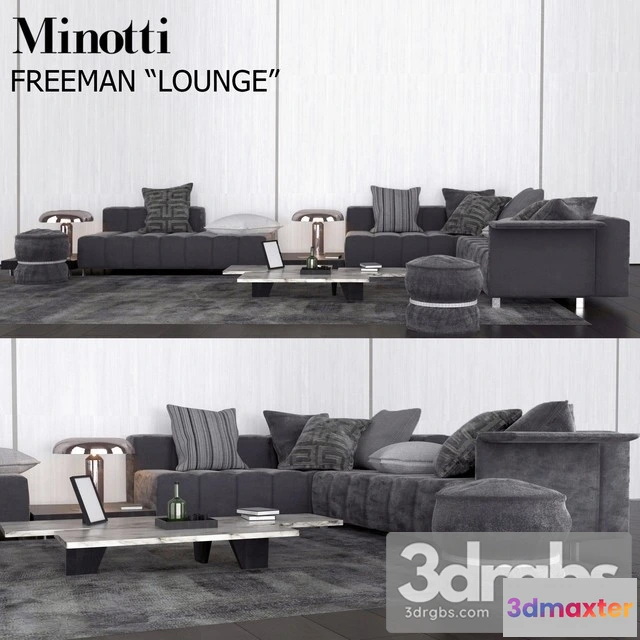 964332 - Minotti Freeman Louge Sofa