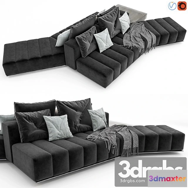 964334 - Minotti freeman lounge arrangement 01 2