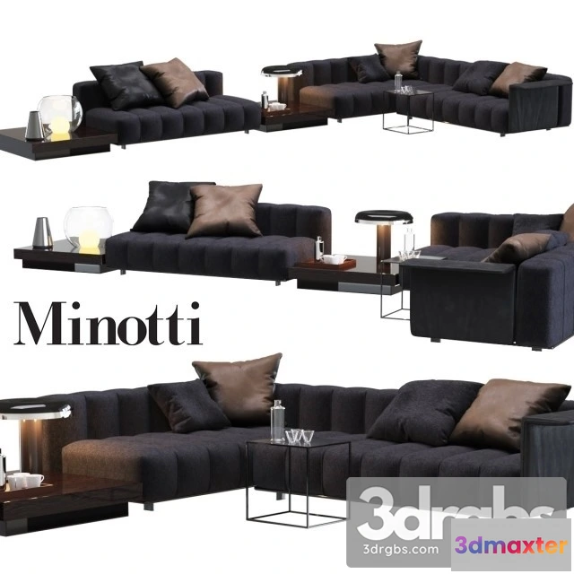 964344 - Minotti Freeman Sofa 02