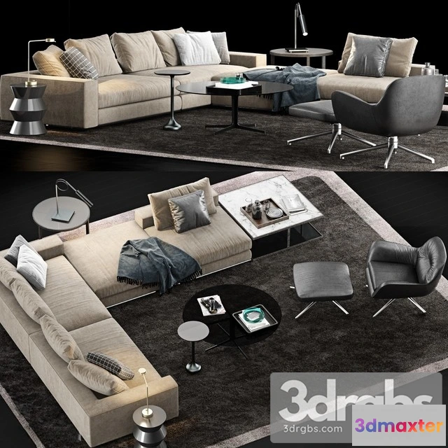 964388 - Minotti Hamilton Sofa