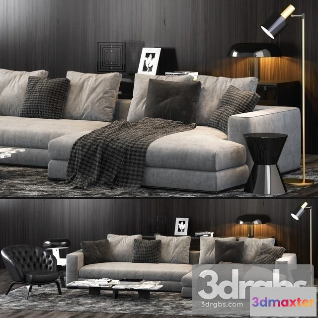 964392 - Minotti Hamilton Sofa 02