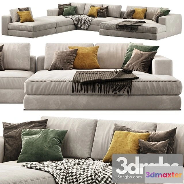 964400 - Minotti Hamilton Sofa Opcion A