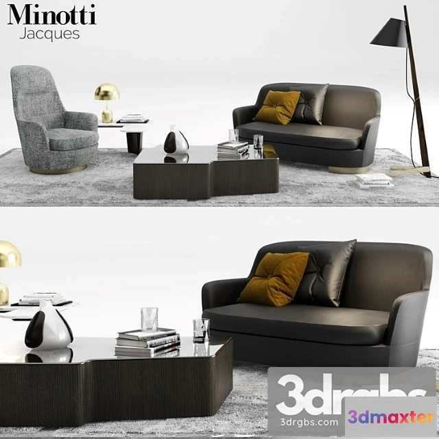 964422 - Minotti jacques sofa set 01 2